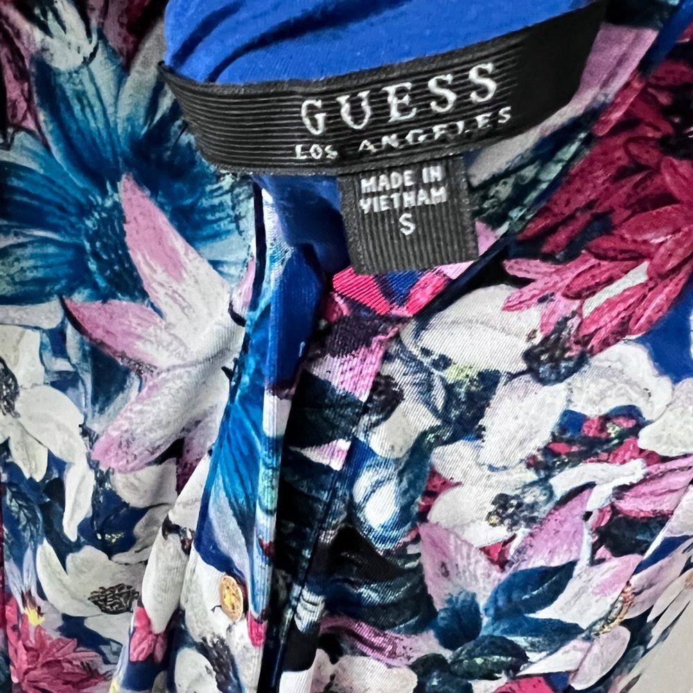 Guess Multicolor Floral Top